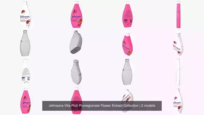 Johnsons Vita-Rich Pomegranate Flower Extract Collection