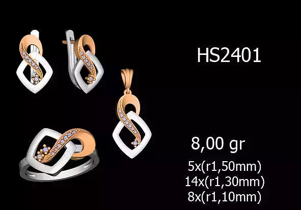 Women Rings Earrings Pendants STL OBJ FBX Details