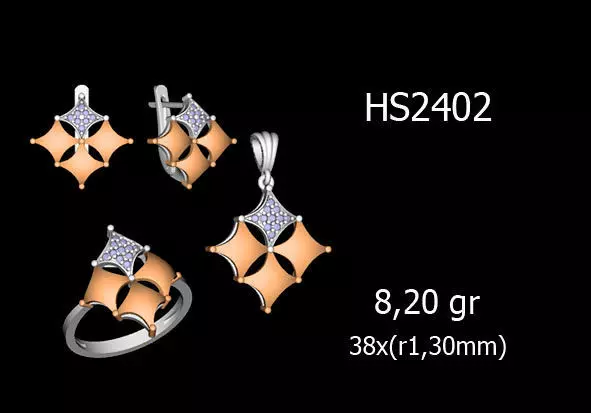 Women Rings Earrings Pendants STL OBJ FBX Details 3D print model