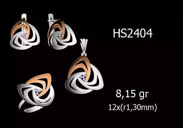 Women Rings Earrings Pendants STL OBJ FBX Details