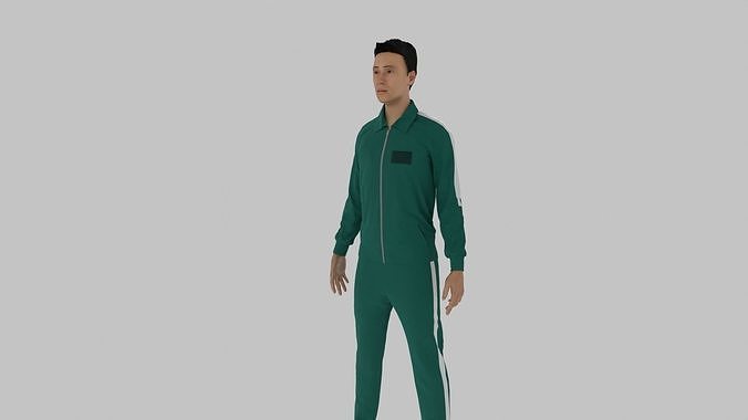 Squid Game Character Low-poly 3D model
