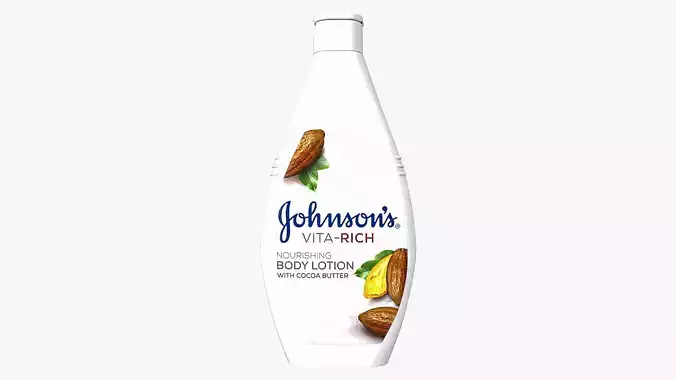 Johnsons Vita-Rich Cocoa Butter Body Lotion 3D model