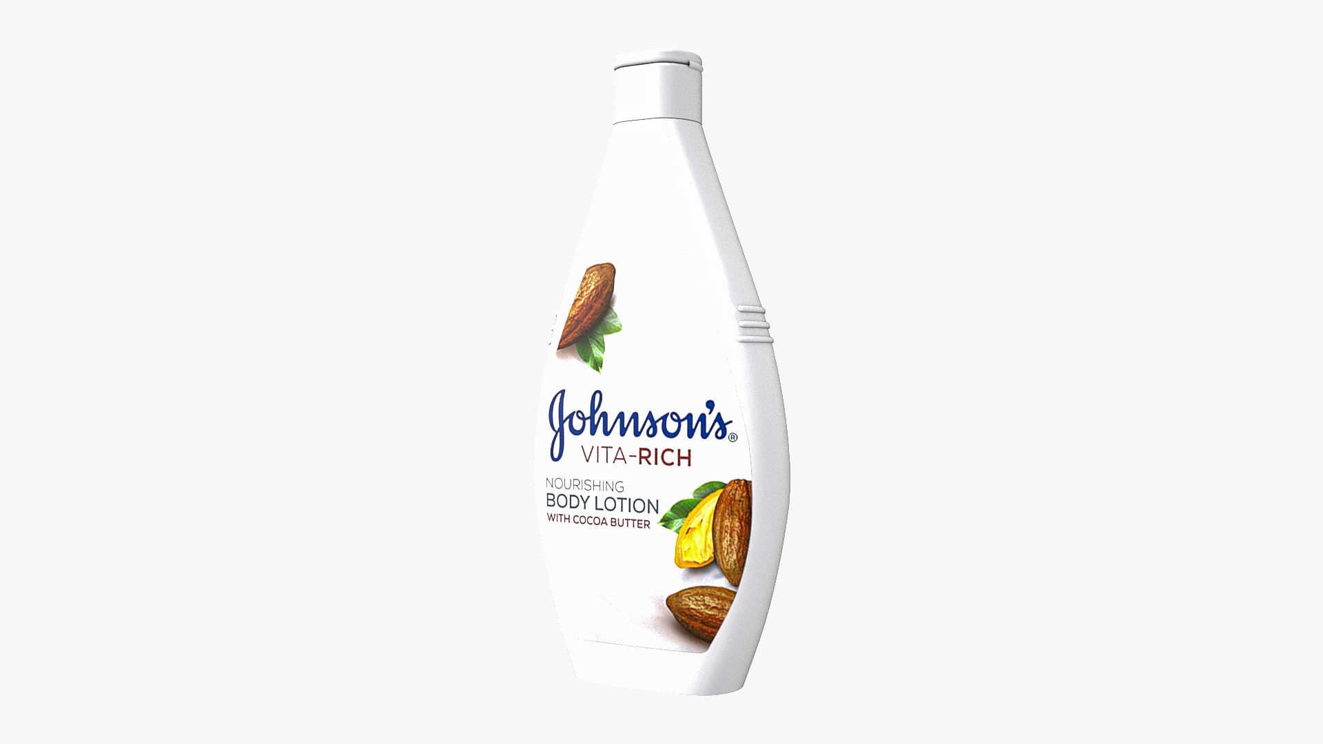 Johnsons Vita-Rich Cocoa Butter Body Lotion 3D model_2