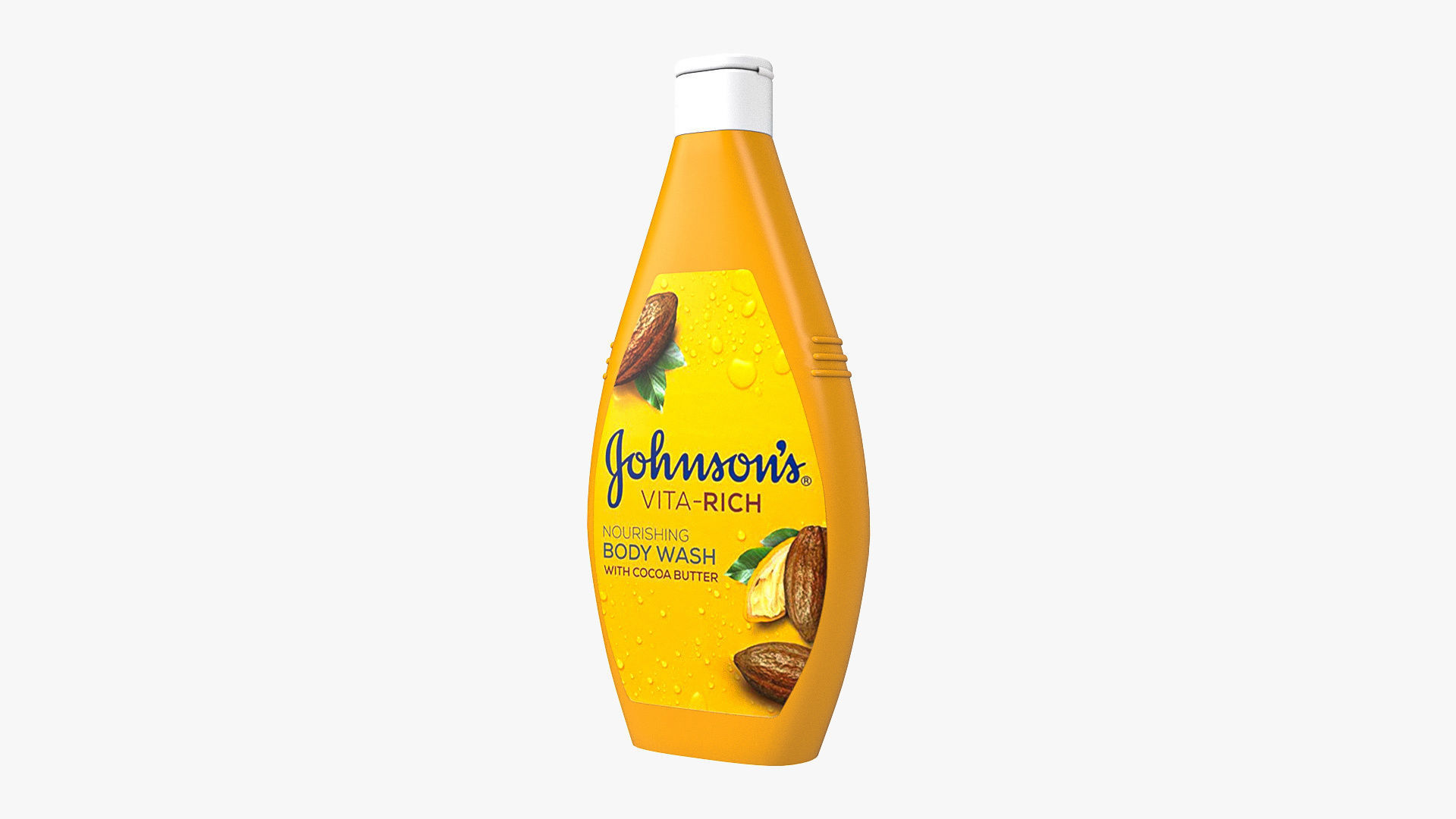 Johnsons Vita-Rich Cocoa Butter Body Wash 3D model_2