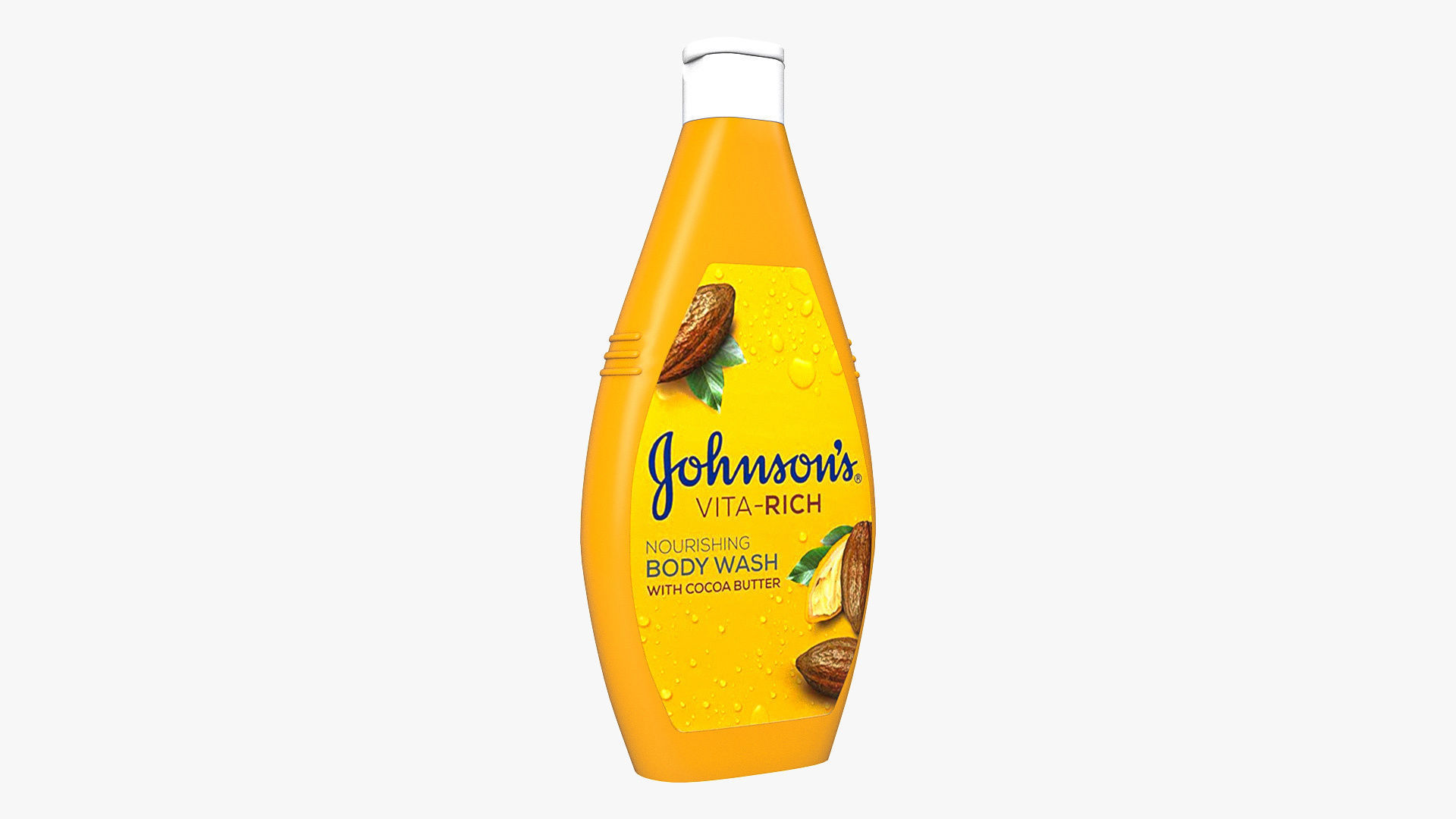 Johnsons Vita-Rich Cocoa Butter Body Wash 3D model_1