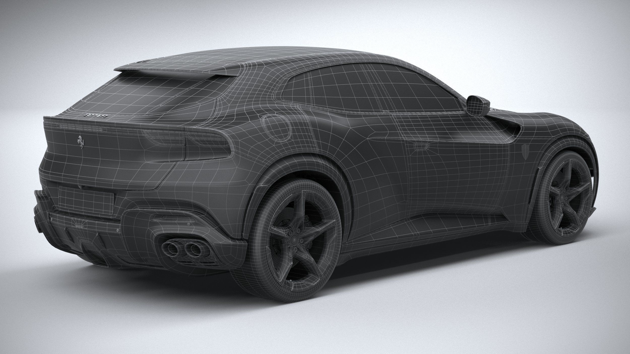 Ferrari Purosangue 2023 3D model_29