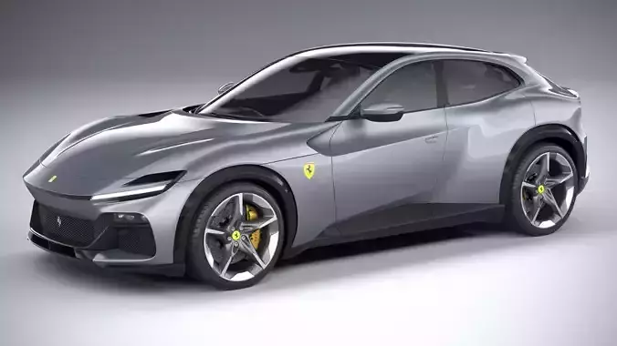 Ferrari Purosangue 2023 3D model