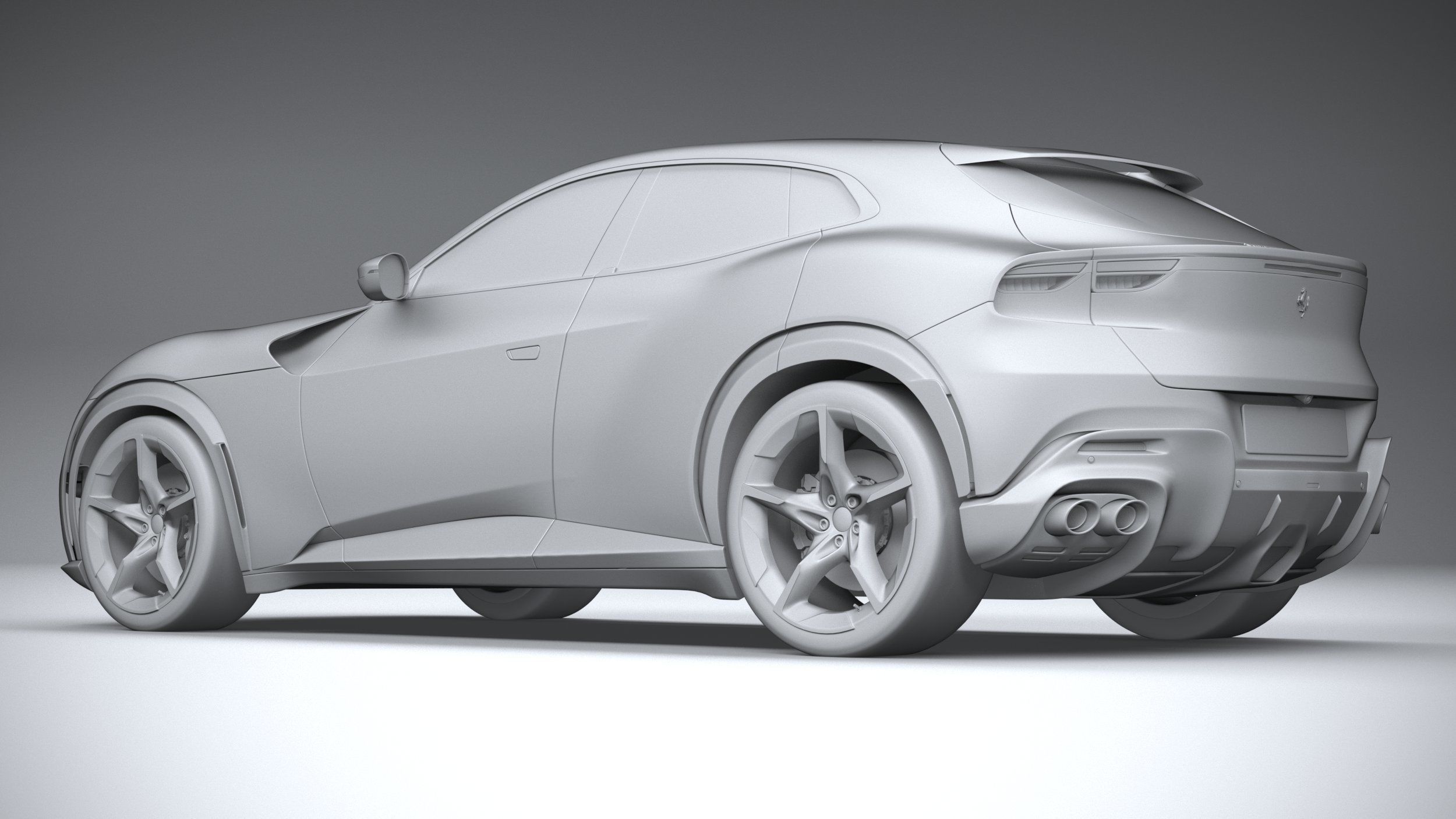 Ferrari Purosangue 2023 3D model_21
