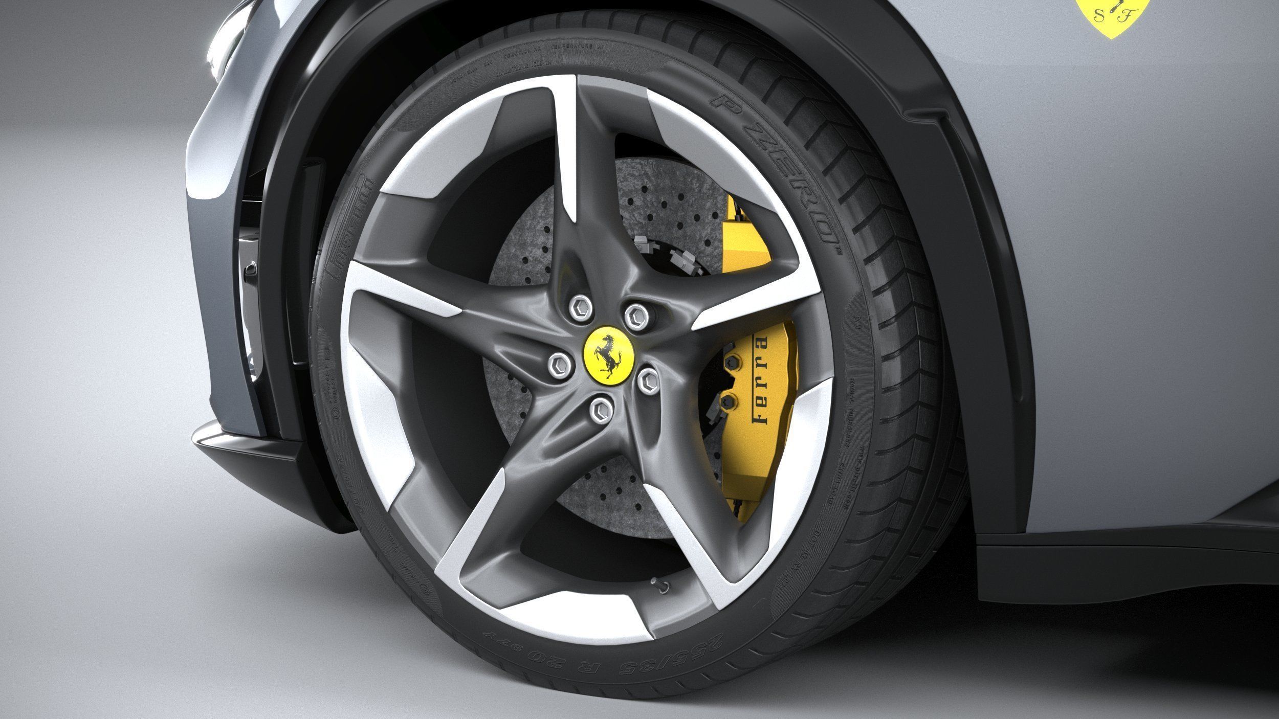 Ferrari Purosangue 2023 3D model_16