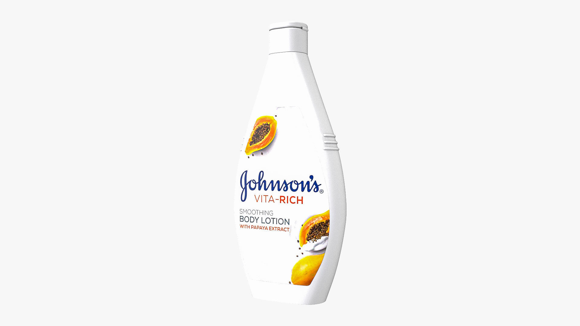 Johnsons Vita-Rich Papaya Extract Body Lotion 3D model_2