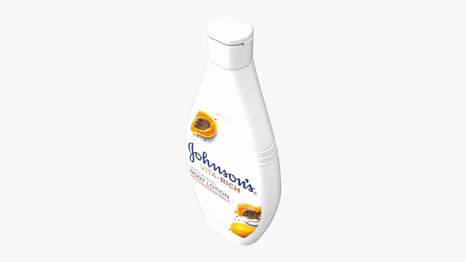 Johnsons Vita-Rich Papaya Extract Body Lotion 3D model_6