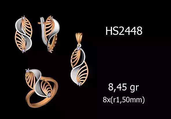 Women Rings Earrings Pendants STL OBJ FBX Details