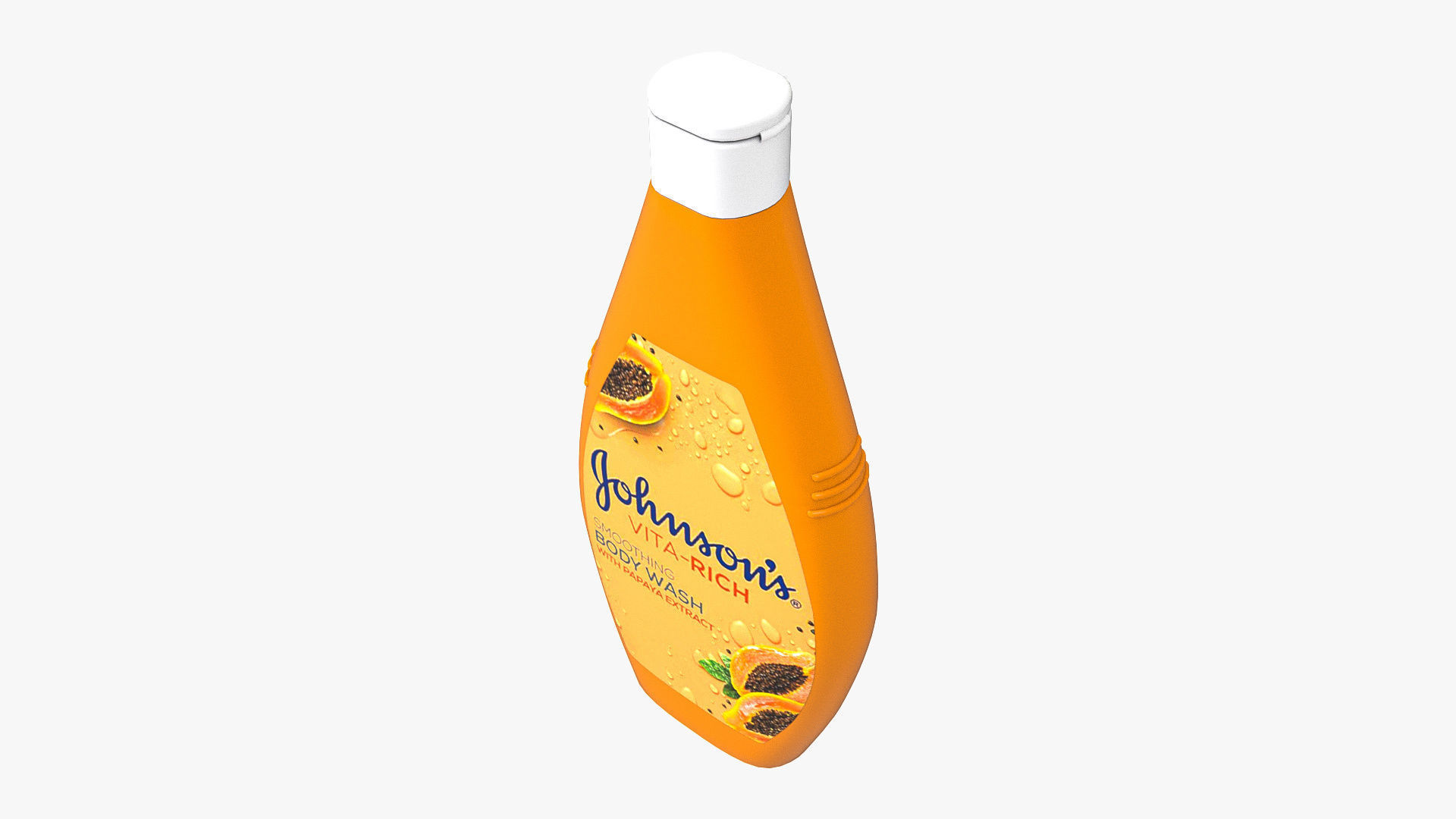 Johnsons Vita-Rich Papaya Extract Body Wash 3D model_6