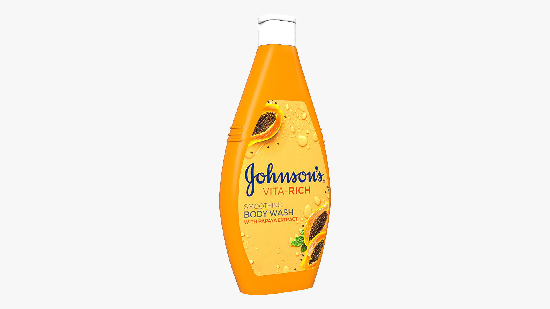 Johnsons Vita-Rich Papaya Extract Body Wash 3D model_1