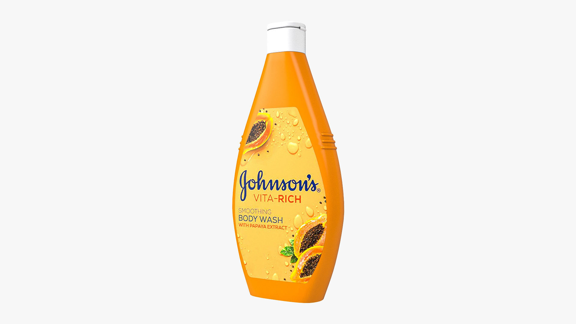 Johnsons Vita-Rich Papaya Extract Body Wash 3D model_2