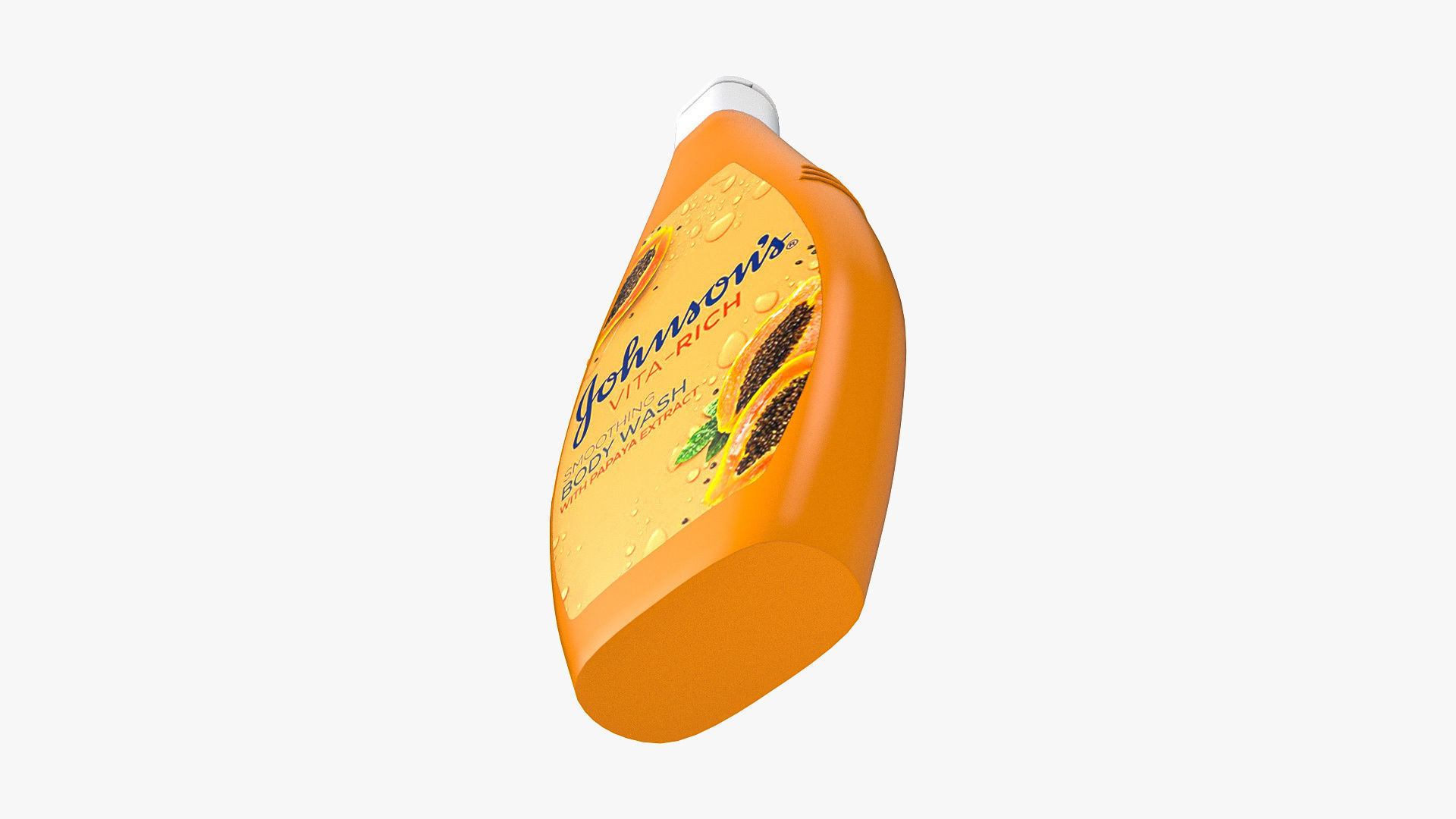 Johnsons Vita-Rich Papaya Extract Body Wash 3D model_7