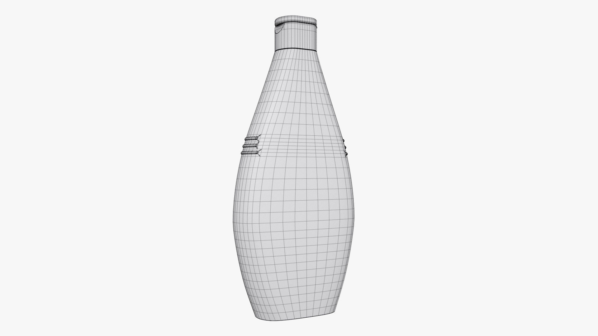 Johnsons Vita-Rich Yogurt Peach and Coconut Body Lotion 3D model_8