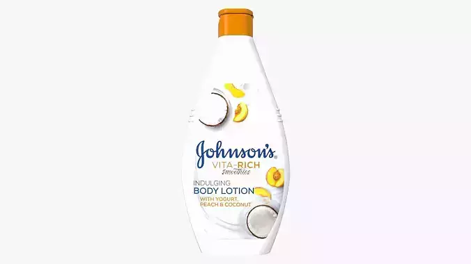 Johnsons Vita-Rich Yogurt Peach and Coconut Body Lotion 3D model