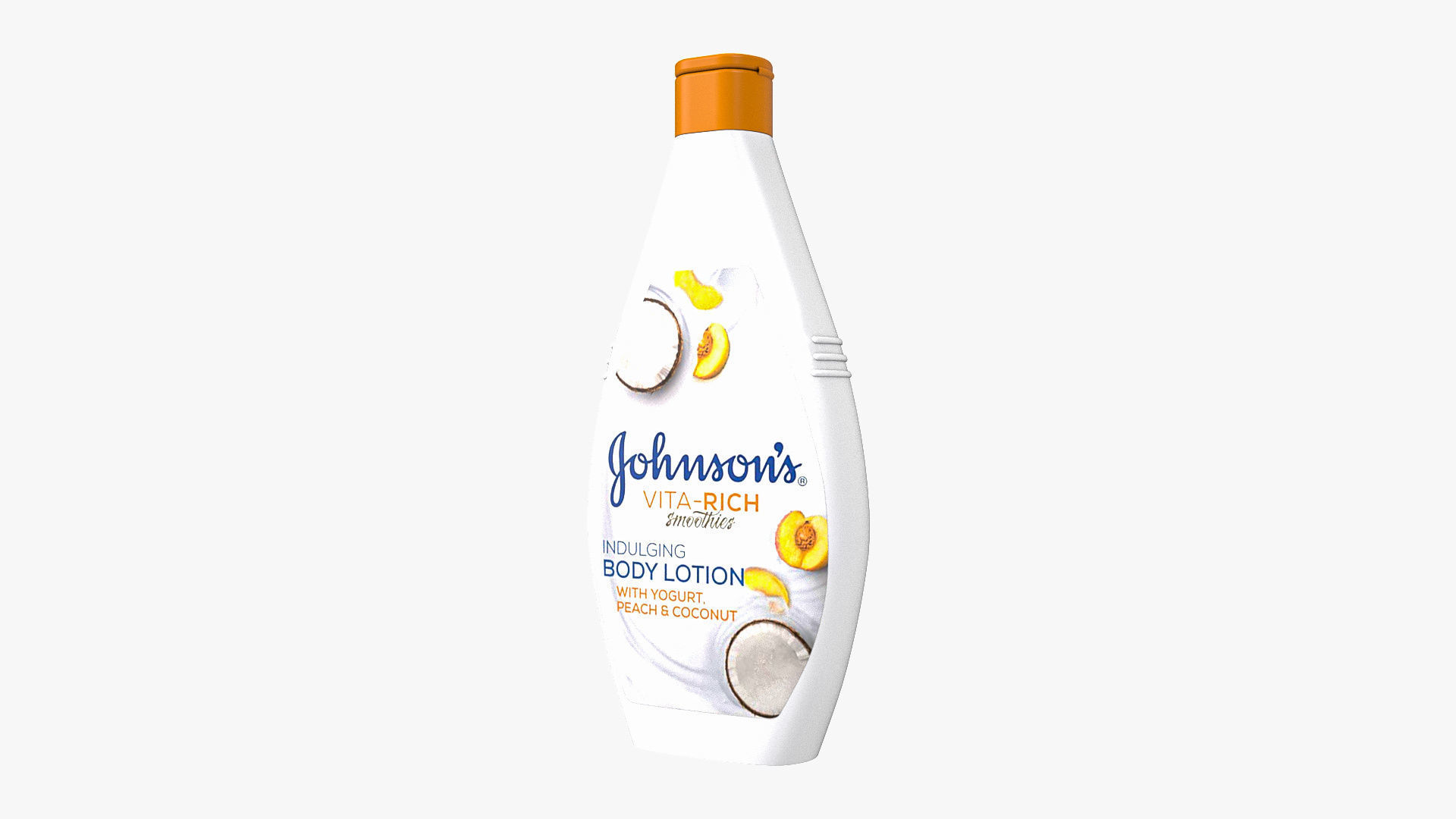 Johnsons Vita-Rich Yogurt Peach and Coconut Body Lotion 3D model_2