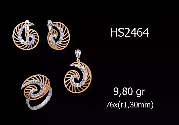 Women Rings Earrings Pendants STL OBJ FBX Details