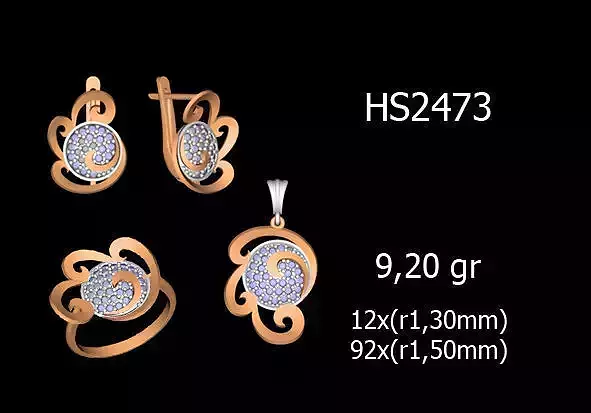 Women Rings Earrings Pendants STL OBJ FBX Details