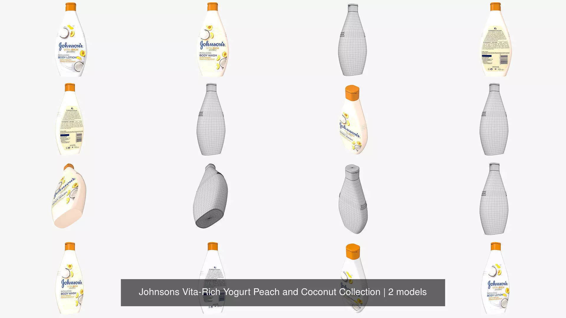 Johnsons Vita-Rich Yogurt Peach and Coconut Collection _1