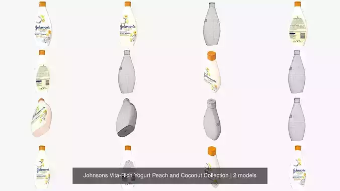 Johnsons Vita-Rich Yogurt Peach and Coconut Collection