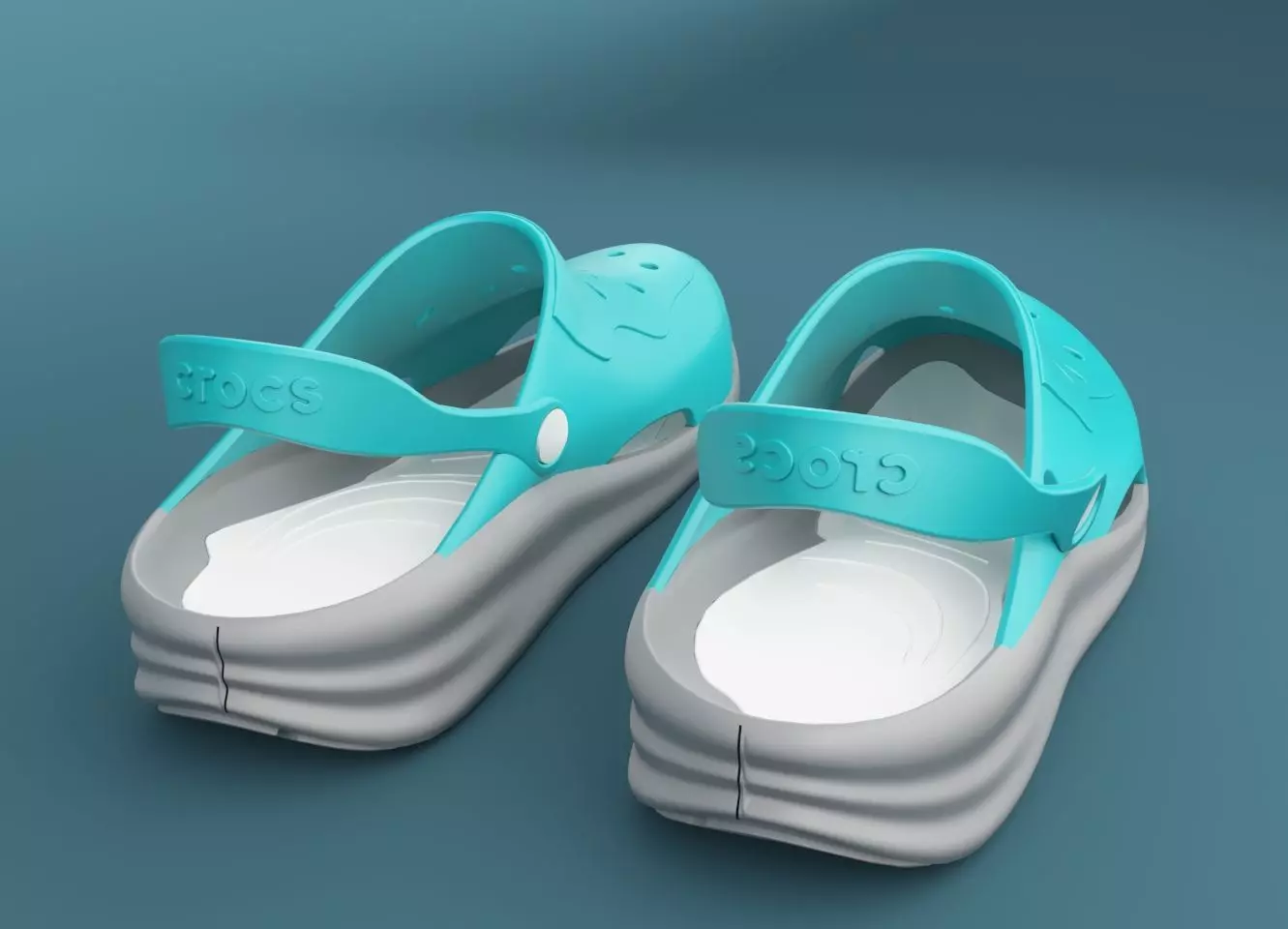 Crocs Shoes 3D print model_0