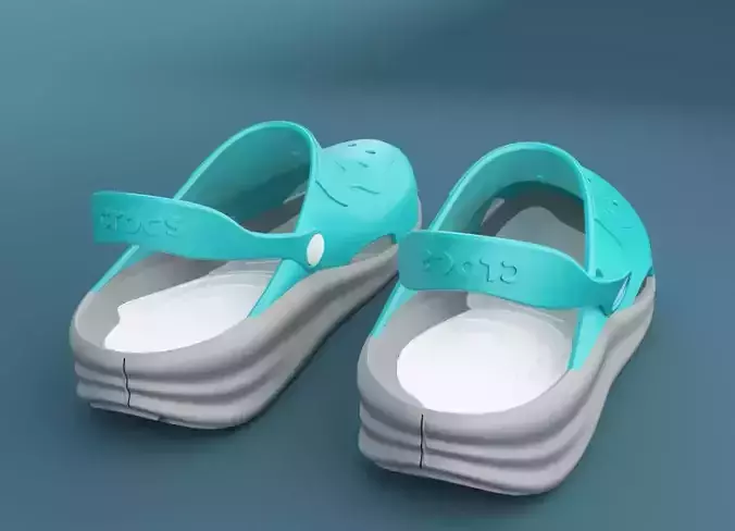 Crocs Shoes 3D print model