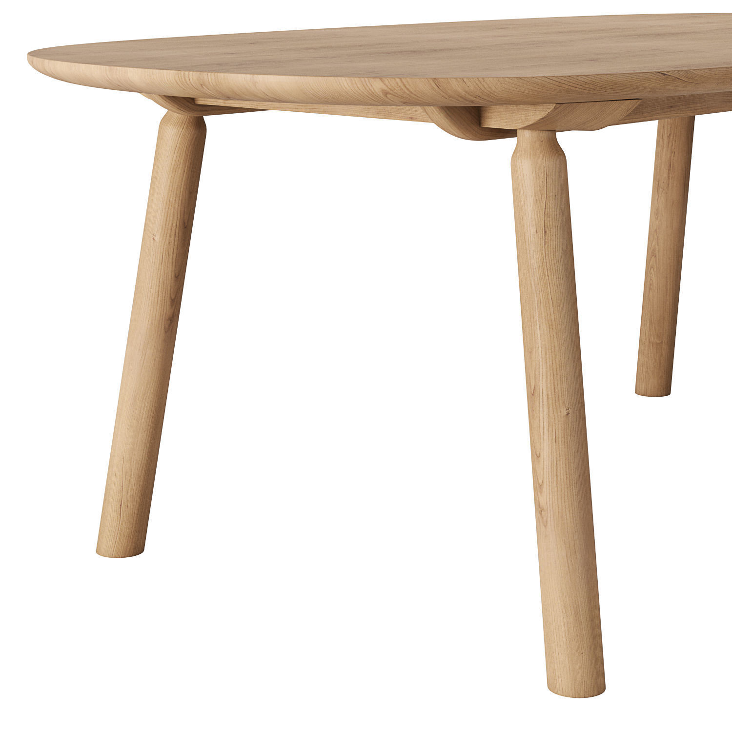 Another Country Hardy Dining Table Low-poly 3D model_2