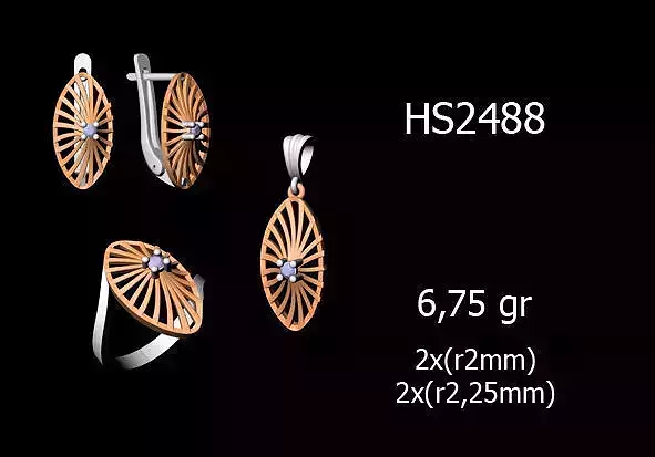 Women Rings Earrings Pendants STL OBJ FBX Details