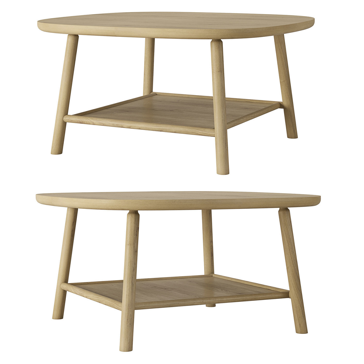 Another Country Hardy coffee table Low-poly 3D model_1