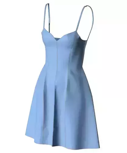 Clo3D Denim Dress