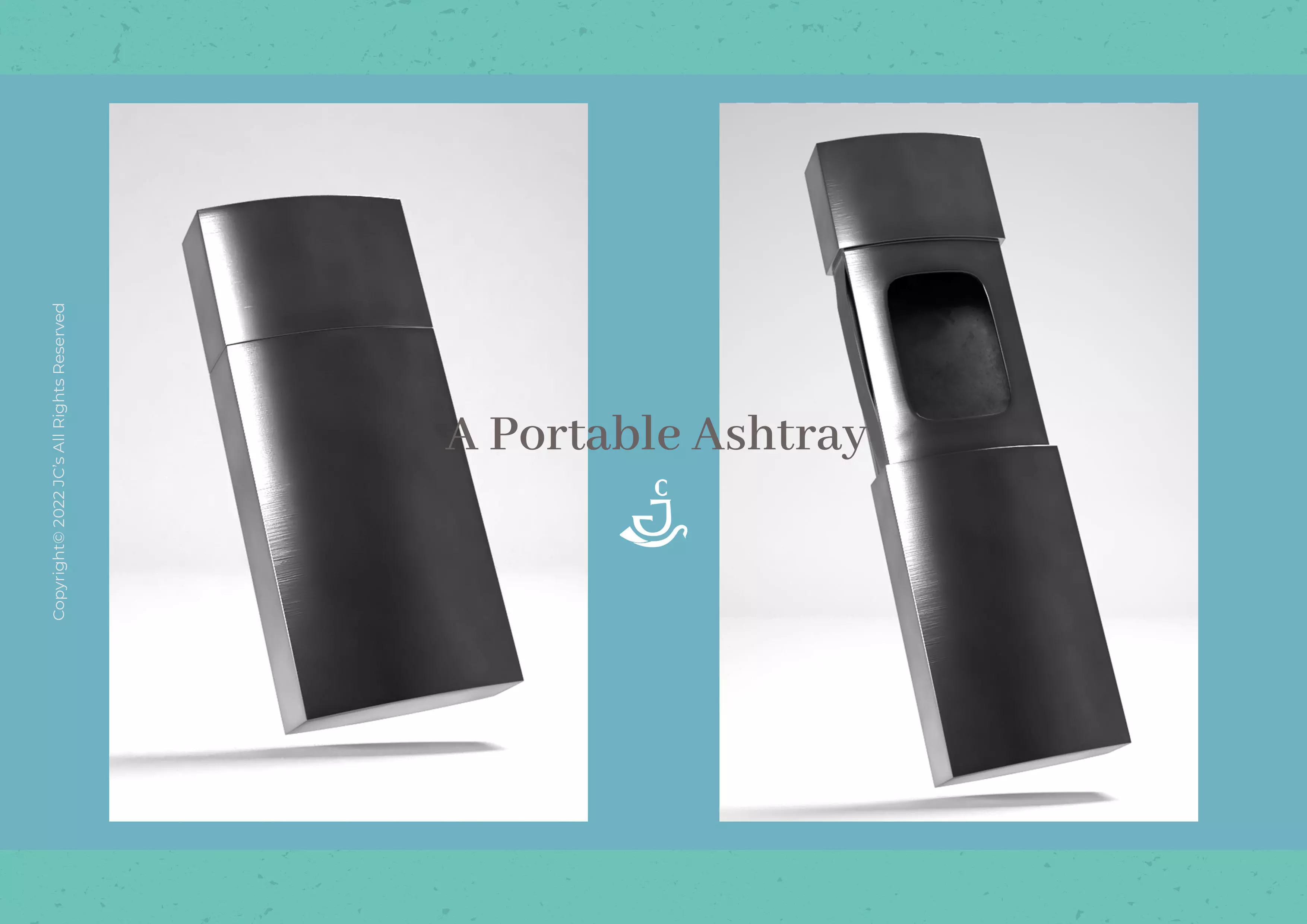 3D MODELS-A Portable Ashtray 3D model