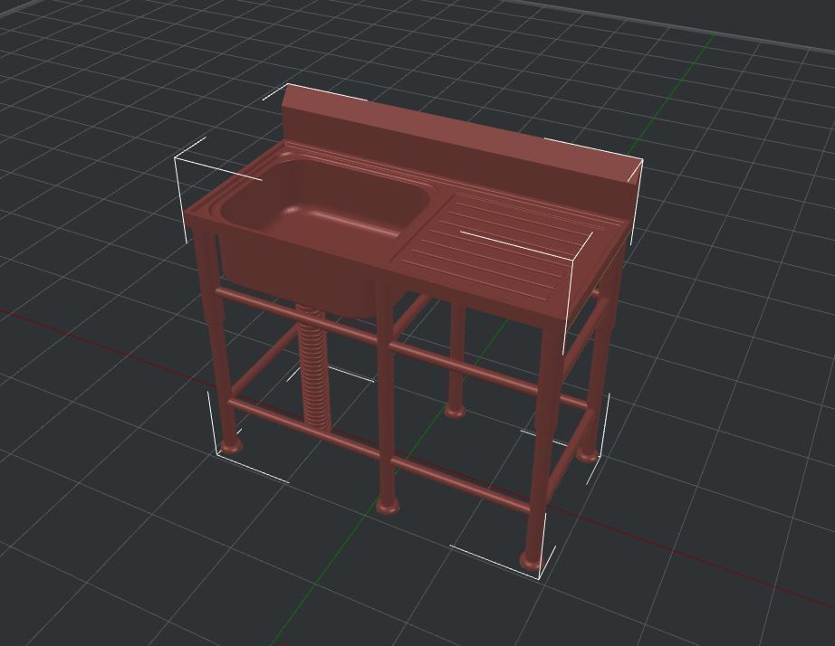 Kitchen Sink Rack 3d Model SINK 3D MODEL free 3D model 3D printable | CGTrader