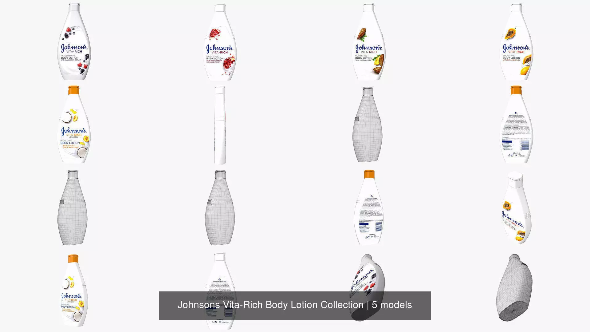 Johnsons Vita-Rich Body Lotion Collection _1