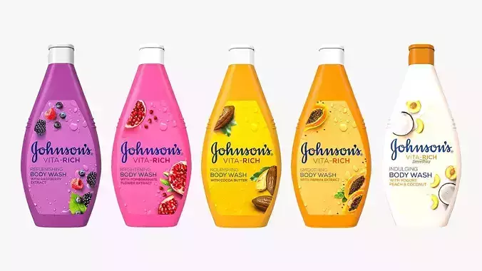 Johnsons Vita-Rich Body Wash Collection 