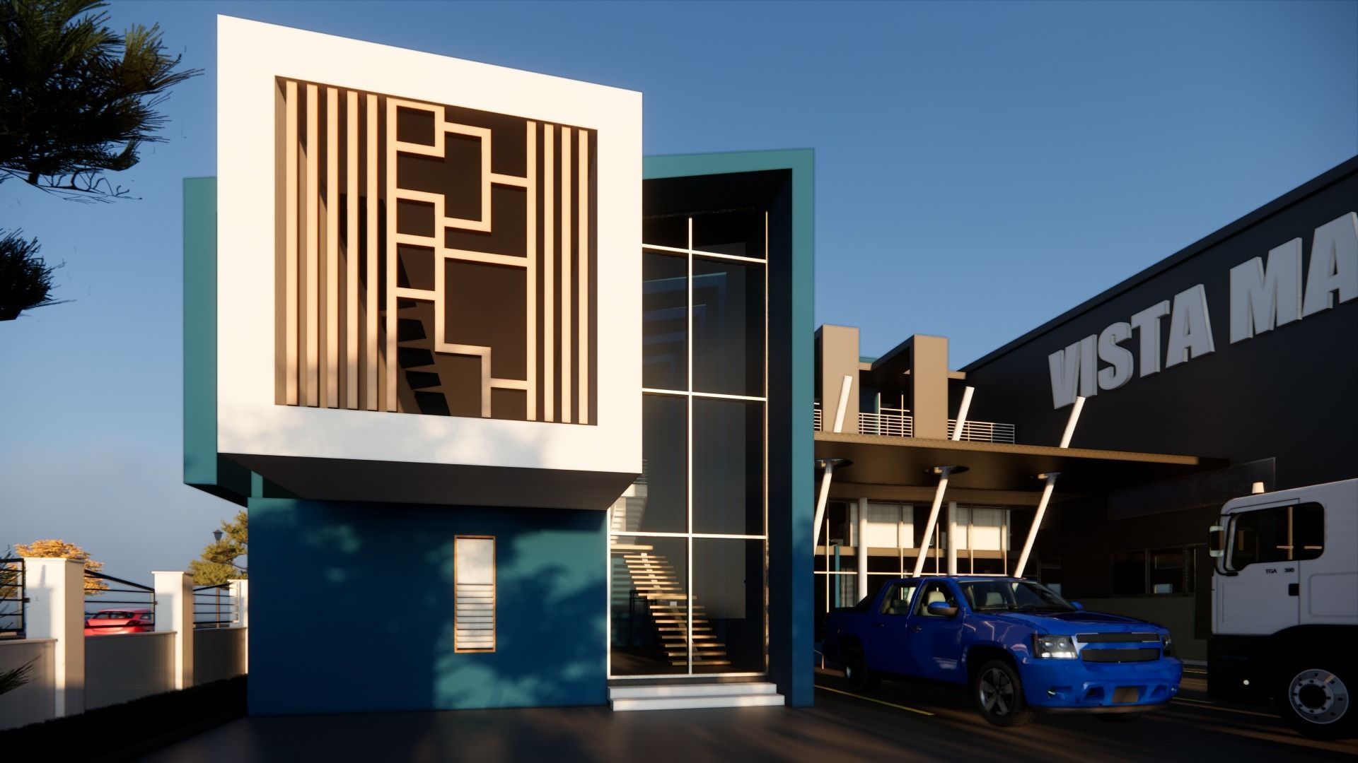 Factory Shade  3D model_6