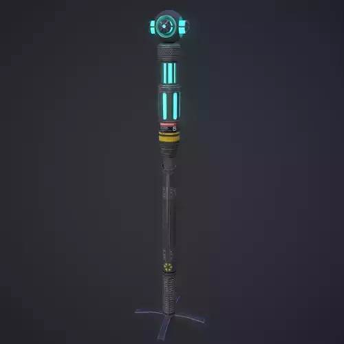 Sci-Fi Lightning Pole Device