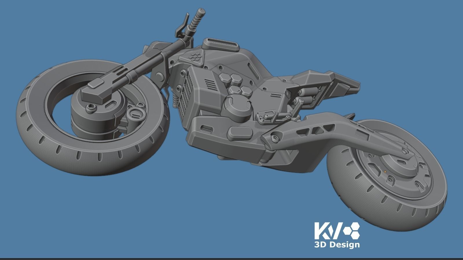 NEW RAY - MOTO / MOTORBIKE 1/10 - ROCK N' ROLL CYCLE - IRON HOUSE - TOP