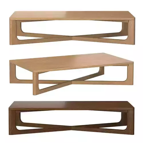 BRETON COFFEE TABLE 3D model
