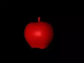 Apple Low-poly 3D model