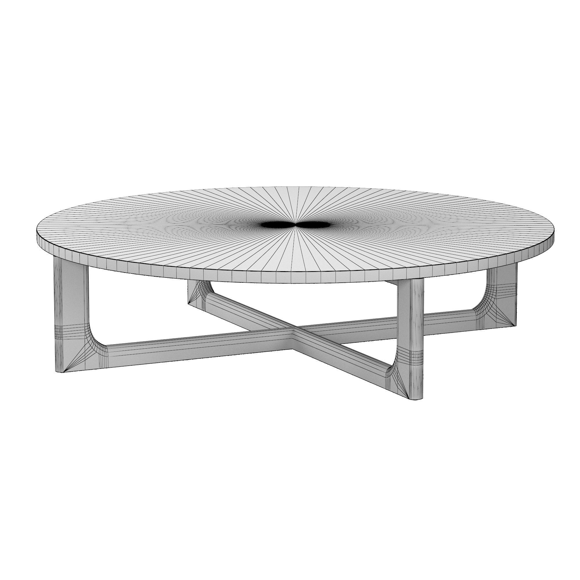 BRETON ROUND COFFEE TABLE 3D model_5
