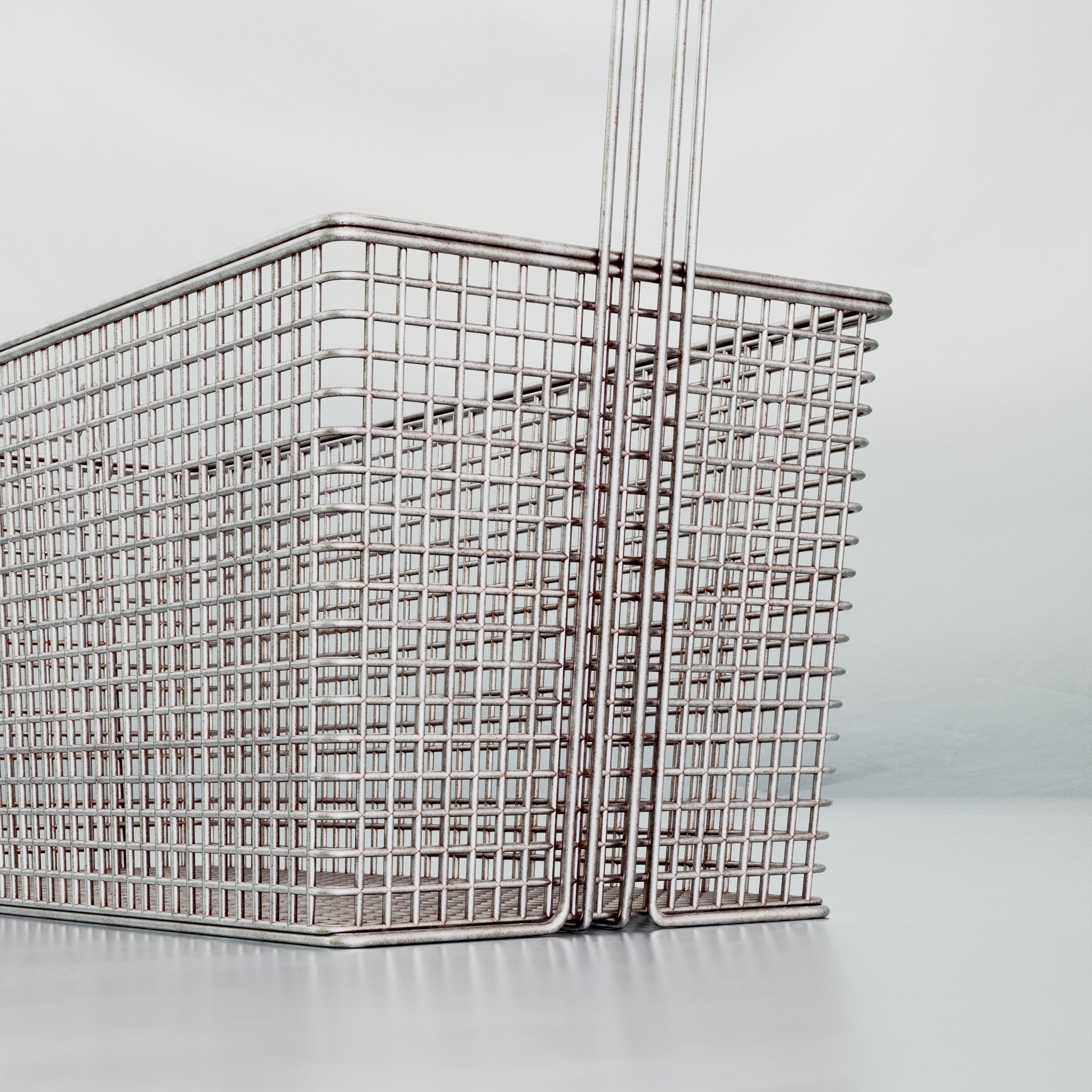 Deep Fryer Basket 3D model_6