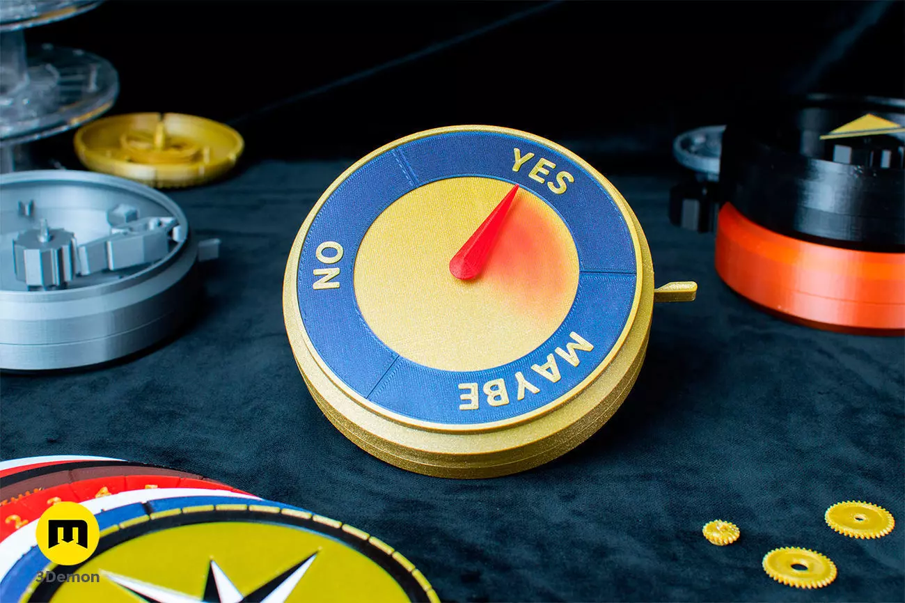 All-knowing Magic Compass 3D print model_0