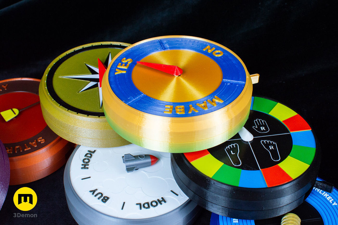 All-knowing Magic Compass 3D print model_1