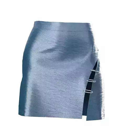 clo3D short skirt