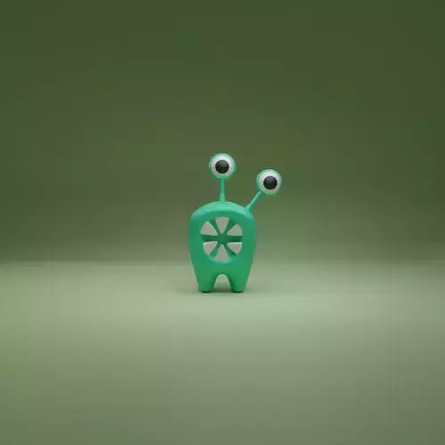 Monster alien toy