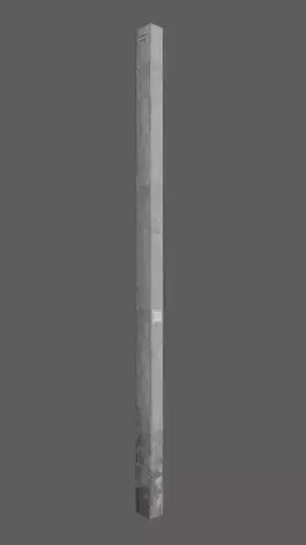Power street pole Low-poly 3D model Power street pole Low-poly 3D model