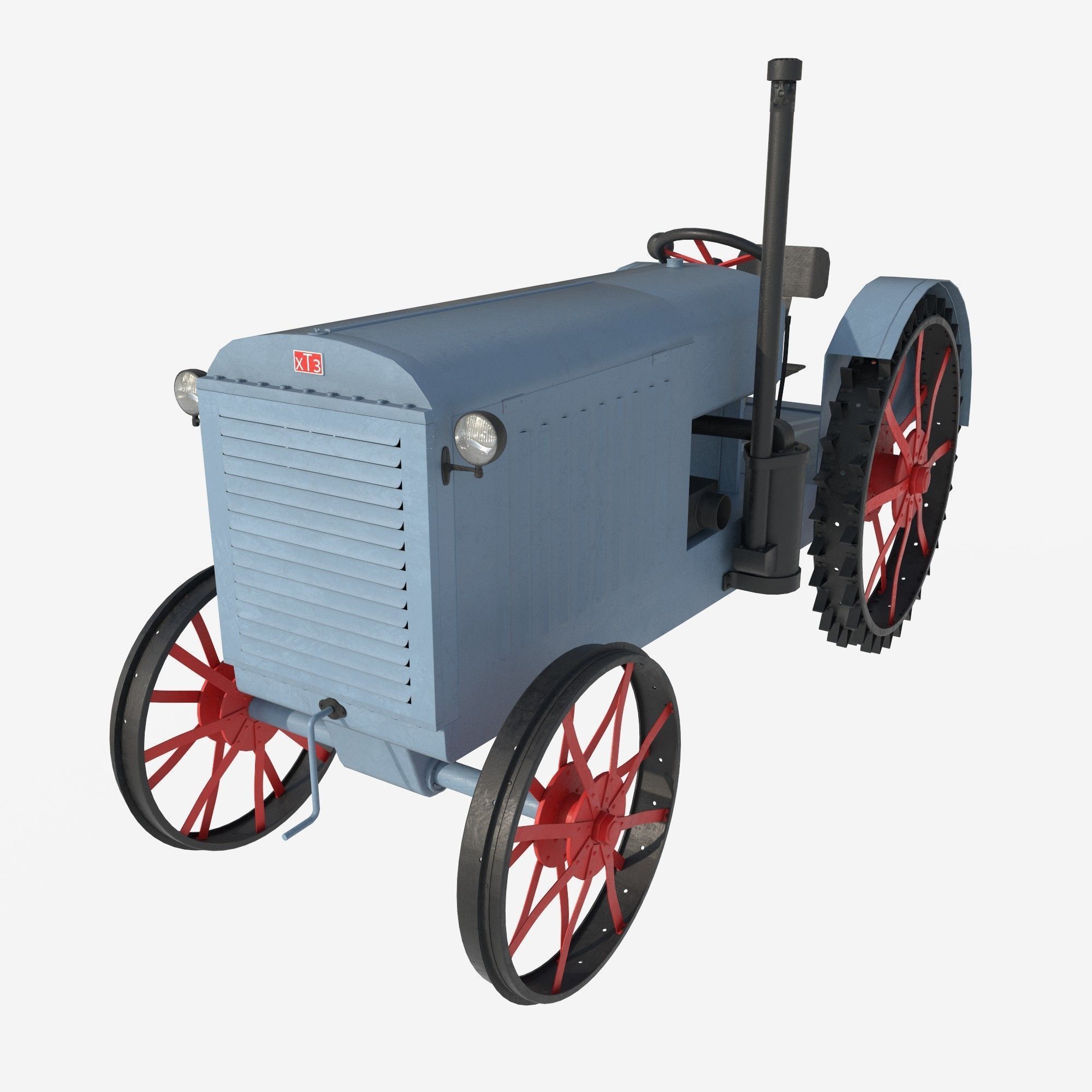 tractor 30s 3D model_1